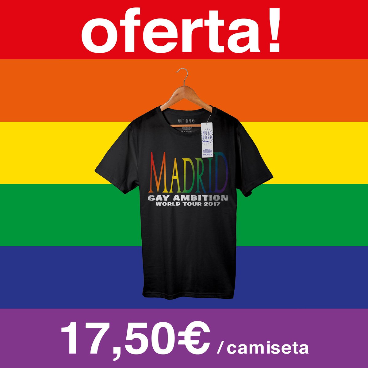 HolyQueensStore's tweet image. #Pride2017