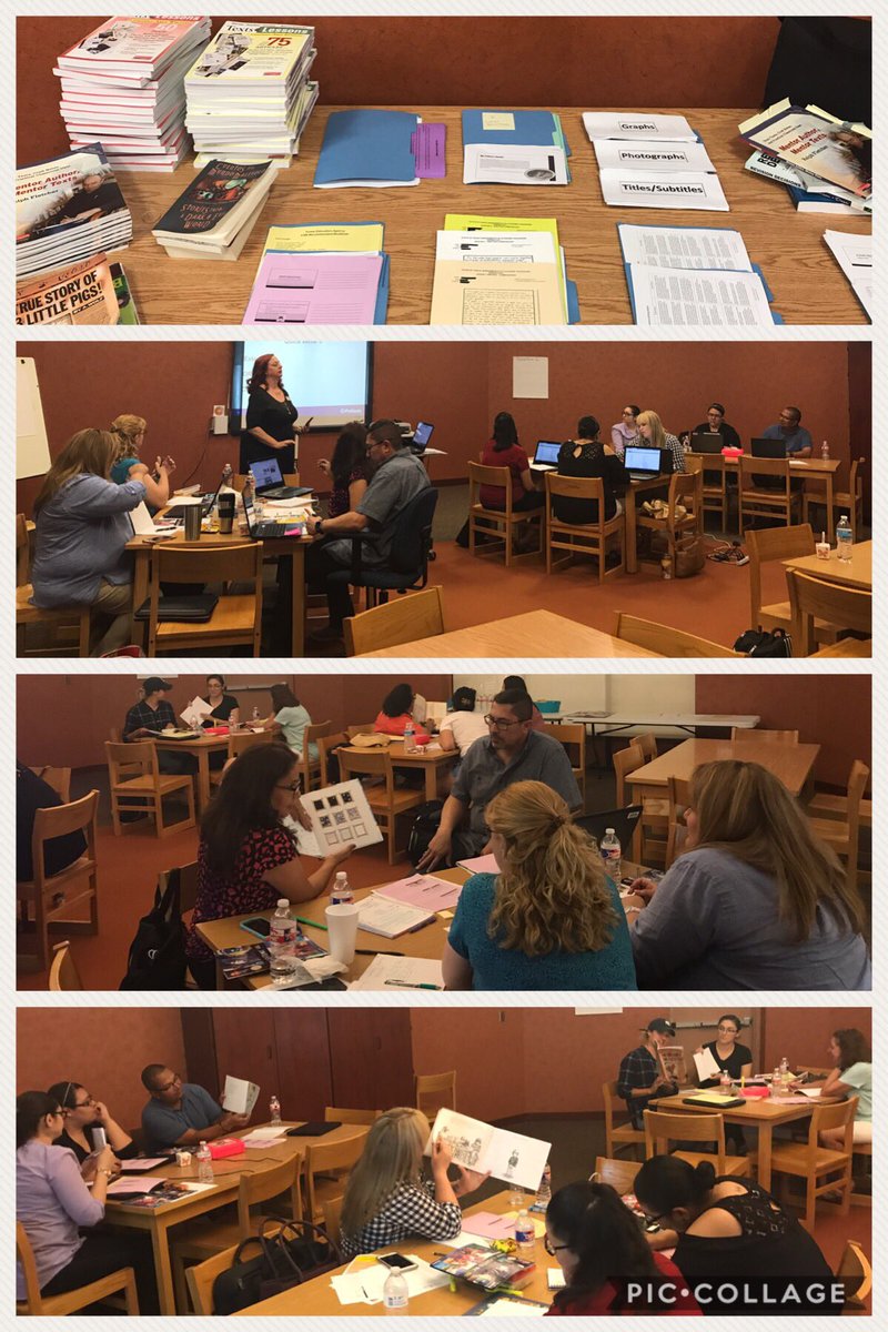 NuriRobles1's tweet photo. Had a great session w our secondary ELAR. Thank you for a great day! #seisdthebest https://t.co/nWUp7taW3S