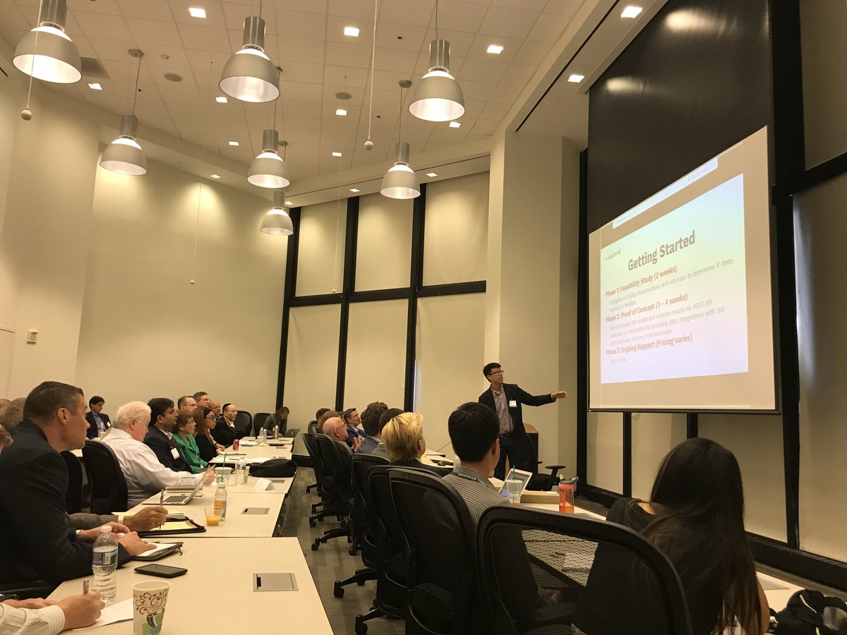 dcodethegov's tweet photo. @skymindio on how #deeplearning can #disruptgovernment today @GenDyn_IT #AIMLPowerWeek https://t.co/bAOkXsQCHq