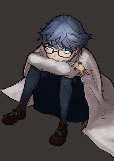 うずくまるのtwitterイラスト検索結果 古い順