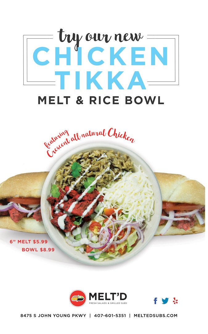 meltedsub's tweet photo. Love those flavorful Chicken Tikka? Then try our delicious Chicken Tikka Sandwich and Rice Bowl! @meltedsub #BestSubsinTown https://t.co/O7v8Hngp6k