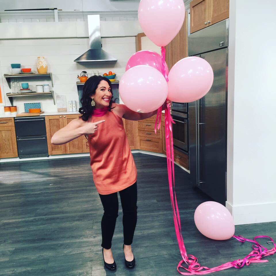 Back on <a href="/HSN/">HSN</a> after a 4am wakeup - eek! Feel a bit like the on the floor balloon but so happy to share more American Dreams entrepreneurs!