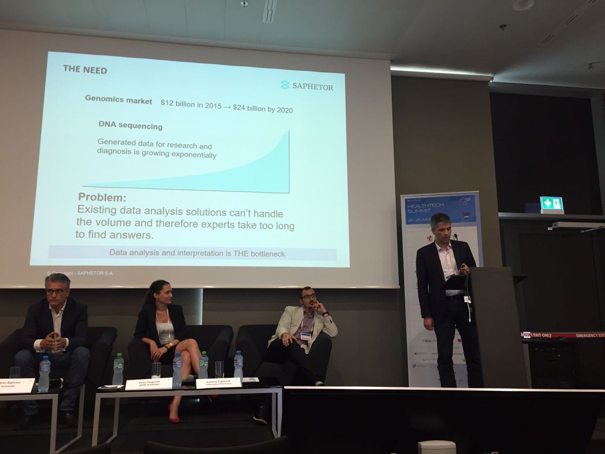 TechTourHQ's tweet image. .@EtatdeVaud elevator pitches at #HTSL17 w/ @saphetor @pryv @SensArsNPT &amp;amp; @DBSSystem