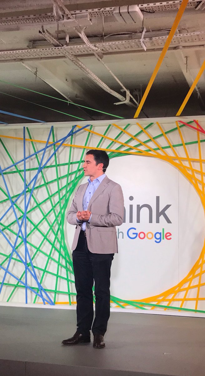 robapierre's tweet photo. "There's a lot more to learn, the journey of search is far from over!" - @RonanHarris #ThinkUK2017 https://t.co/EInCPy6KpO