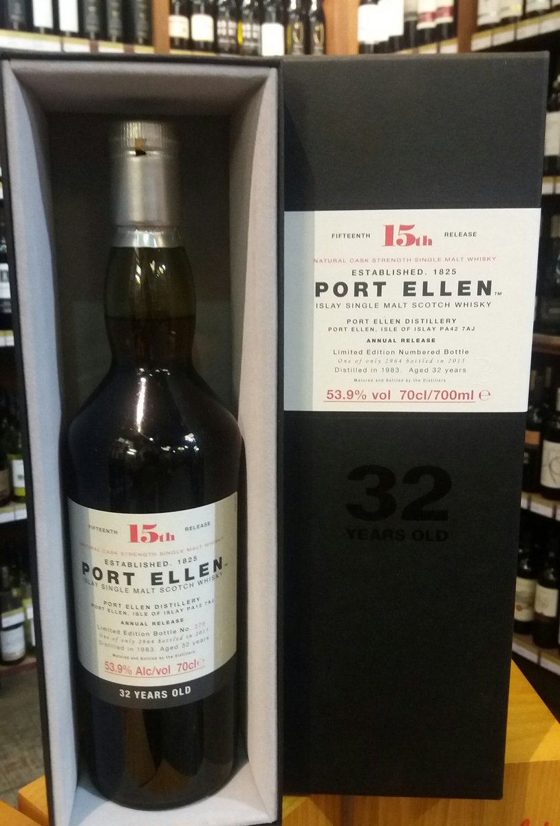<a href="/PortEllenWhisky/">Port Ellen Whisky</a> #32YearsOld #15threlease, coconut, prune, dates, cinnamon, oranges, spicy and fruity available <a href="/AmathusCity/">Amathus City</a>