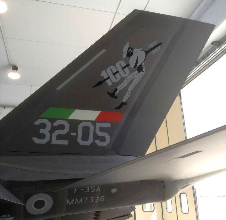 TheAviationist's tweet image. Here Are The World&apos;s First F-35A Lightning II Stealth Aircraft With Special Tail Markings wp.me/p2TYIs-b6L