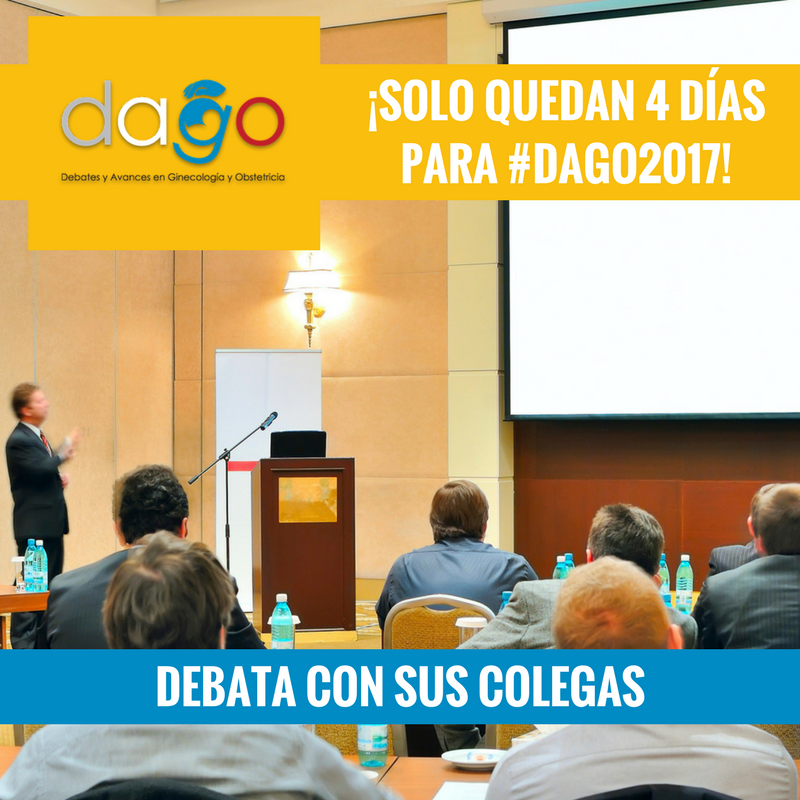 dagomeeting's tweet photo. quedan 4 días para disfrutar del evento más innovador del año en Ginecología y Obstetricia #DAGO2017 https://t.co/ygPbw4w5Hp