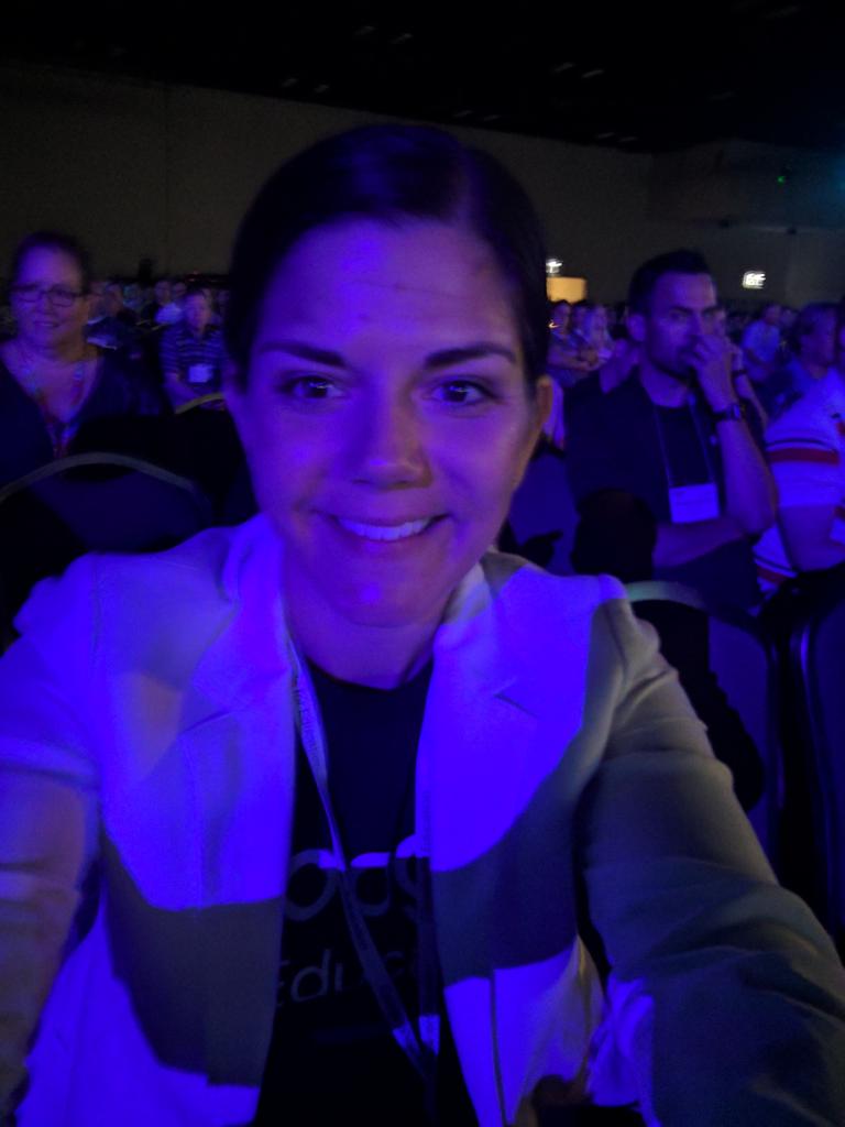 martmcal's tweet image. Cried during your keynote @MsMagiera #levelunlocked #ISTEStory #ISTE2017