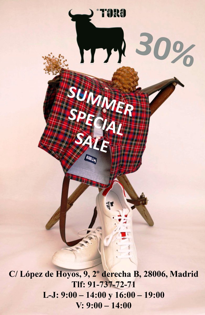 toronile's tweet photo. Ven a visitarnos a nuestro Showroom en López de Hoyos, 9 y disfruta de nuestros descuentos. TE ESPERAMOS https://t.co/GKOeoquoI3