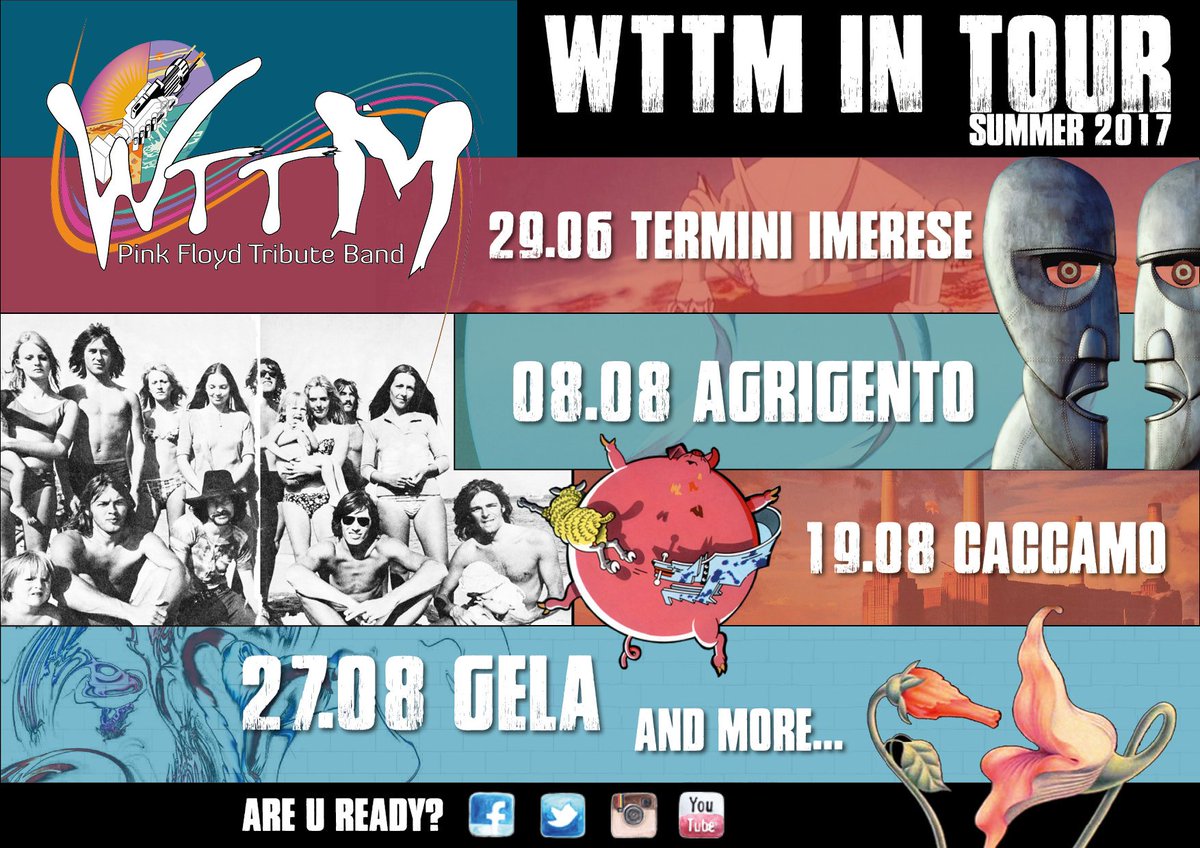 WTTMachine's tweet image. Countdown has begun #WelcomeToTheMachine #PinkFloyd #Tribute #Music #summer17 #Sicilia #Sicily #live #tour #SaveTheDate