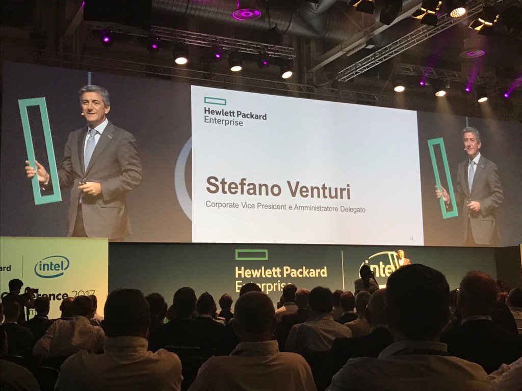 Great opening with the Element, the HPE strategy and Partner collaboration <a href="/stefano_venturi/">Stefano Venturi</a> #HPEItalianSummit <a href="/HPE_IT/">HPE Italy</a>