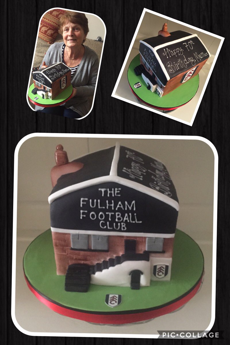 #FFC #fulhamfootballclub #cravencottage #cake like and retweet!