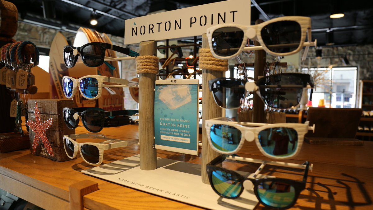 HyattHB's tweet photo. For every pair you buy, @NortonPoint pledges to remove 1lb of plastic from the ocean: https://t.co/OTISHNgyLe #NationalSunglassesDay 🕶 https://t.co/cZbfemzBsk