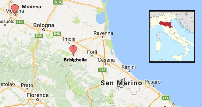 Olio2go's tweet photo. #KnowItaly: Emilia-Romagna ~ Visit the land of Balsamic Vinegar, Parmigiano Reggiano... #map https://t.co/npQr02EREr https://t.co/cUO8ZaSxuP