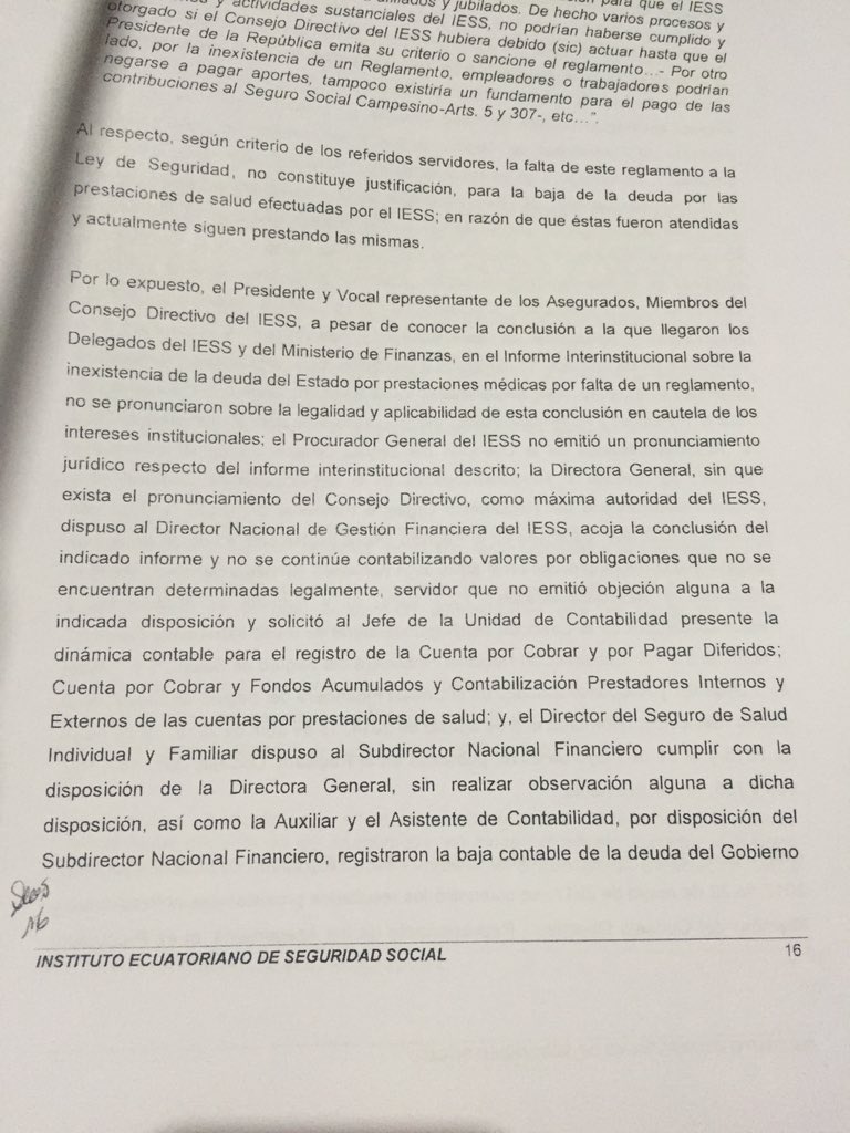 CristinaReyesec's tweet photo. @REspinosa_G el reto es una seguridad social eficiente y con respeto a sus recursos. Le adjunto lo que dice Contraloría de Ud y sus andanzas https://t.co/4ggmpMQGcD