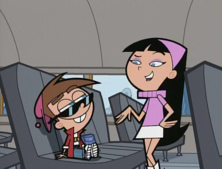 Happy #NationalSunglassesDay from Timmy Turner and Trixie Tang! #fairlyoddp...