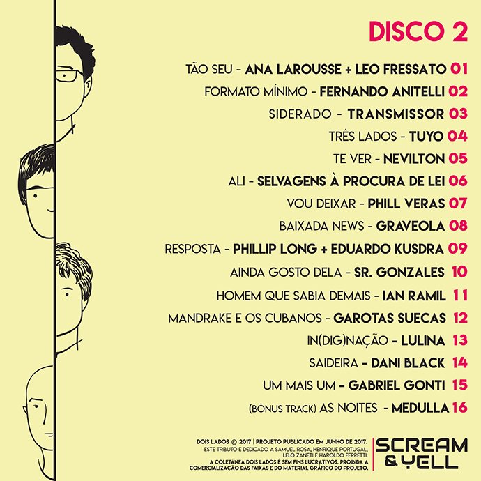 g1's tweet image. Disco 2 de tributo ao Skank é menos sedutor, mas expõe a força da obra glo.bo/2sXaRPj #G1