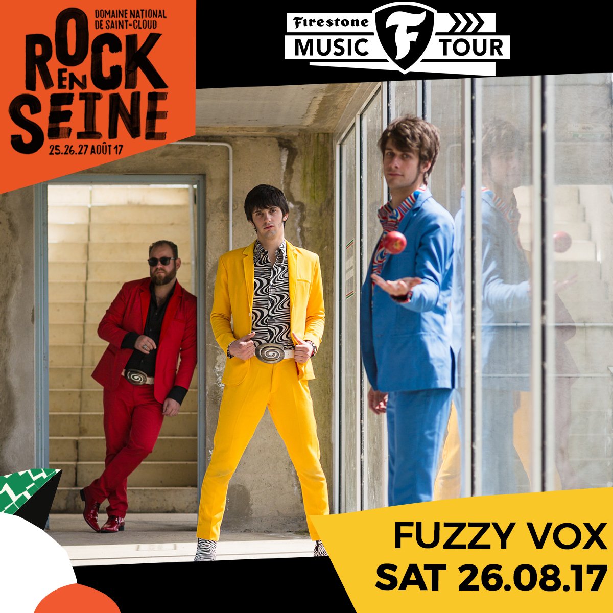 Retrouvez <a href="/FuzzyVox/">Fuzzy Vox</a> le 26/08 à <a href="/rockenseine/">Rock en Seine 🪲</a> !