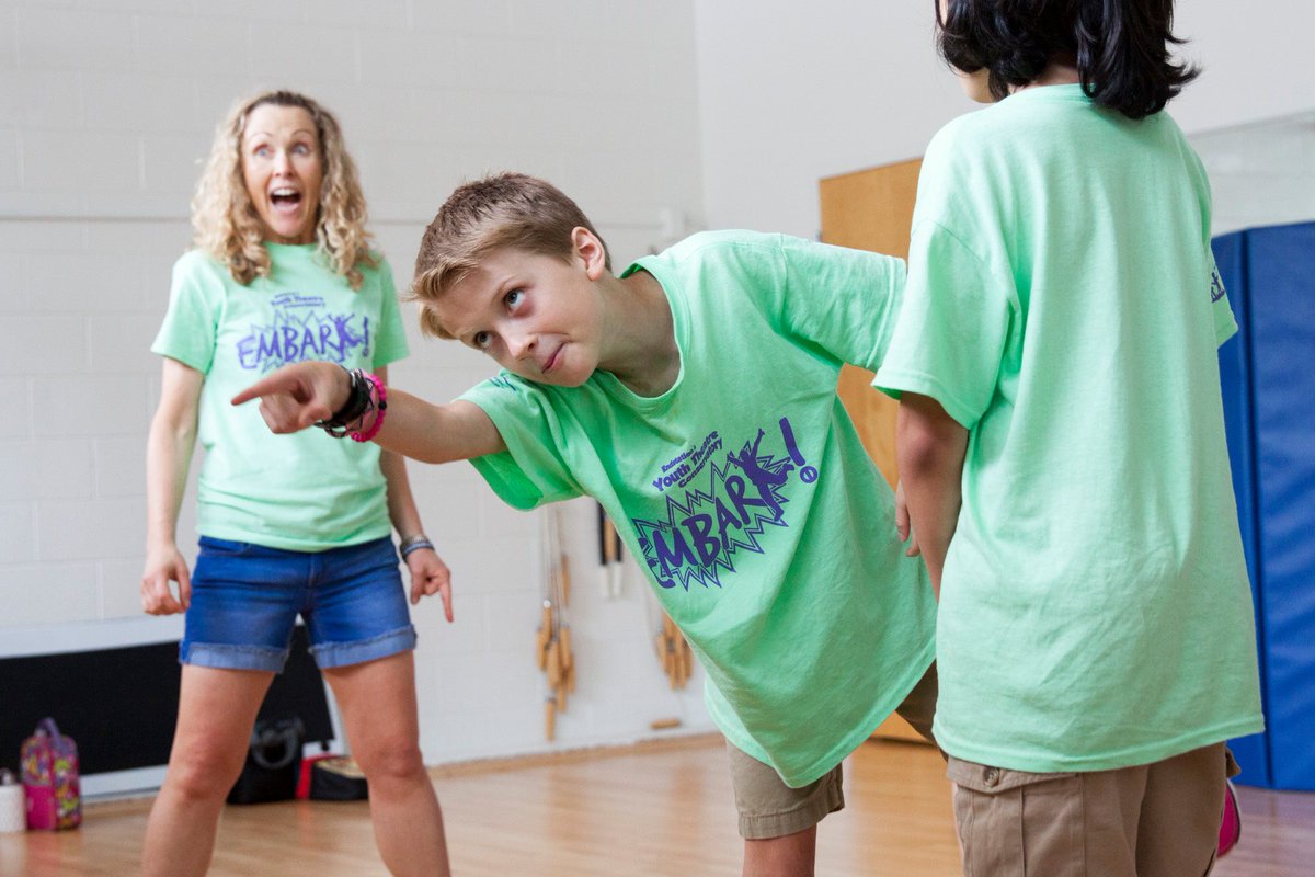 Many talented young actors are at #RandolphCollege for Embark Youth Theatre Conservatory, hosted by our theatre-in-residence <a href="/endstationthtr/">EndstationTheatreCo</a>