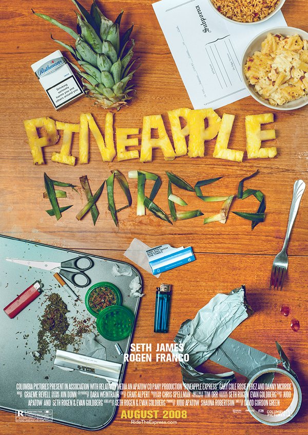 How Design Pineapple Express Poster By Markblackler T Co Whkfp6vhw5 Internationalpineappleday