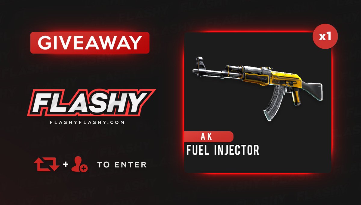 flashyflashycom's tweet photo. 3 HOUR GIVEAWAY!

To win:
✔️ Retweet
✔️ Follow us 
✔️ Visit: https://t.co/P427hvKe7g https://t.co/wWRoffdFwT