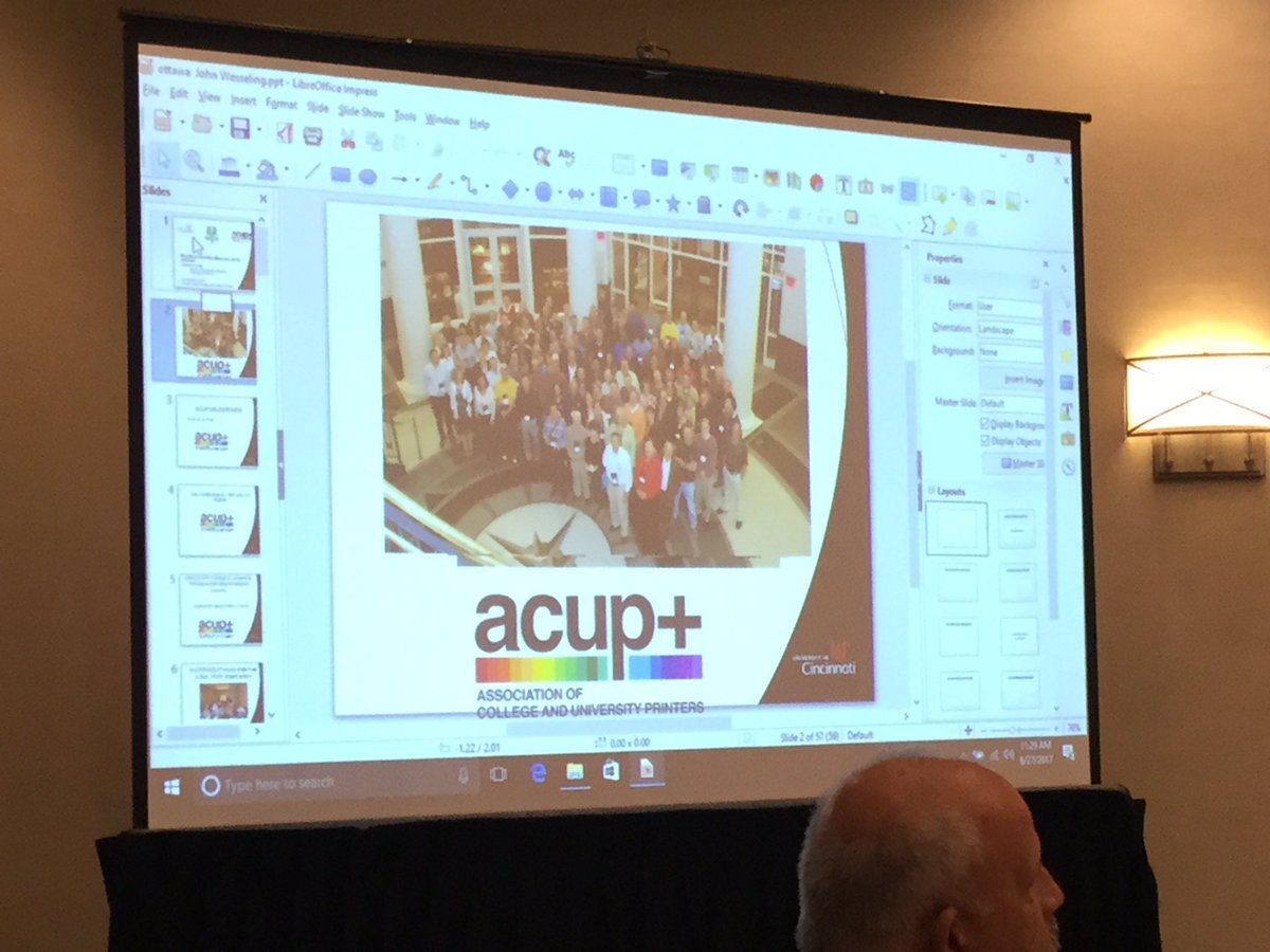 IP_Impressions's tweet photo. John Wesseling from the University of Cincinnati tells #CUPMAC about @ACUPEDU and his in-plant https://t.co/SpdRAxQSWo