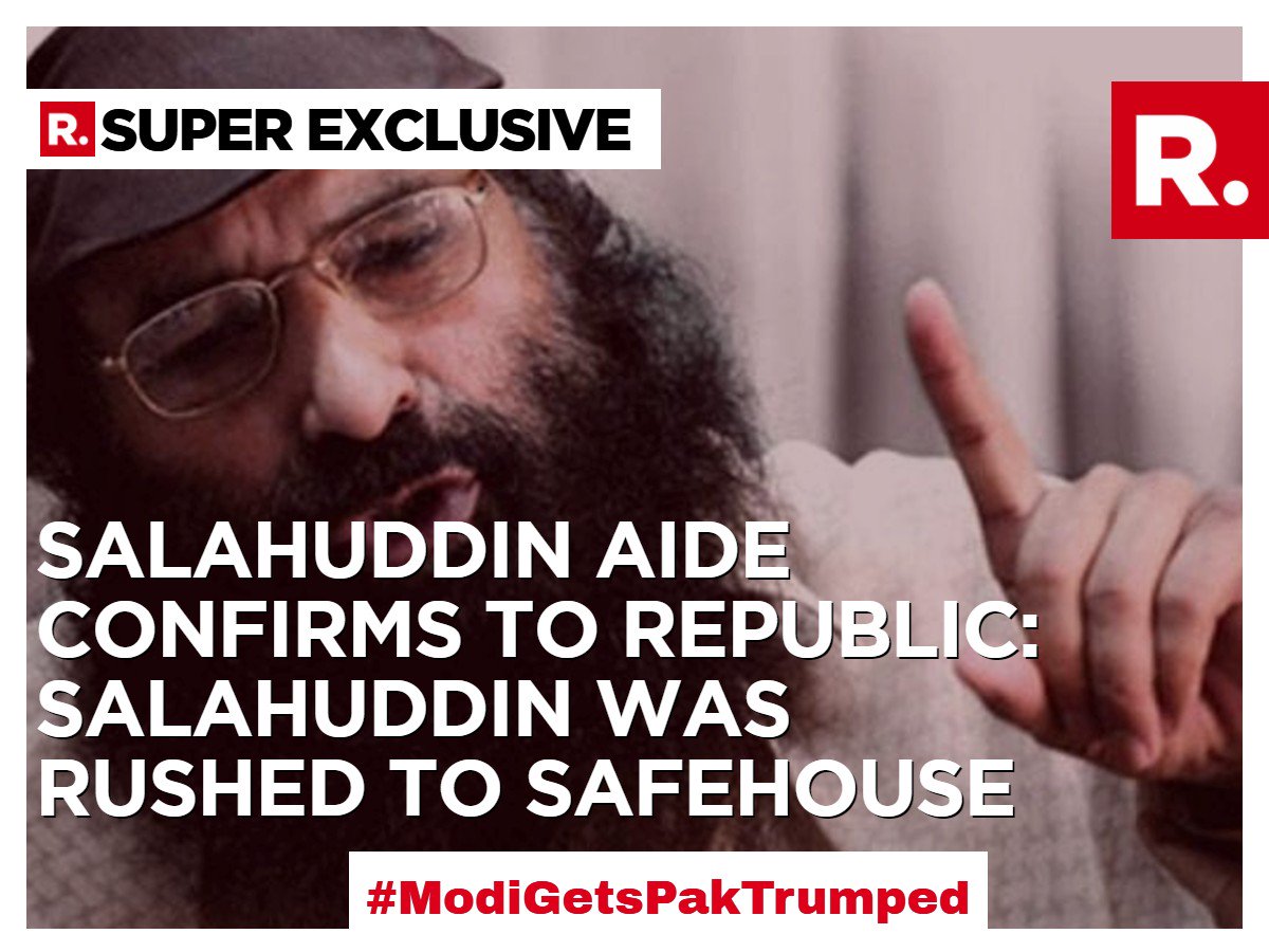 republic's tweet image. Tweet with #ModiGetsPakTrumped and voice your views
