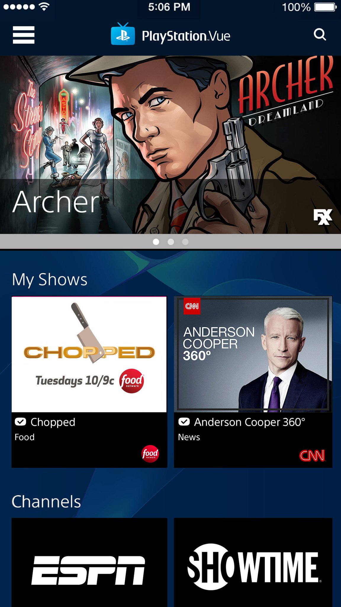 Playstation Starting Today Select Shows You Record With Ps Vue S Cloud Dvr Will Be Accessible Out Of The Home On Web And Mobile Devices T Co Bk4q4iqjb0