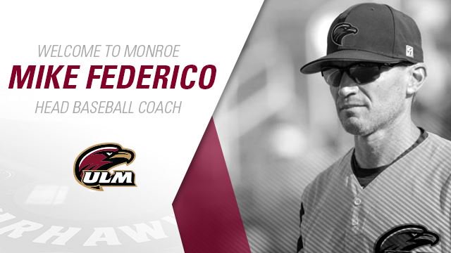 ULMWarhawks's tweet photo. Michael Federico Named Head Baseball Coach
#TakeFlight https://t.co/g0szITbwSt