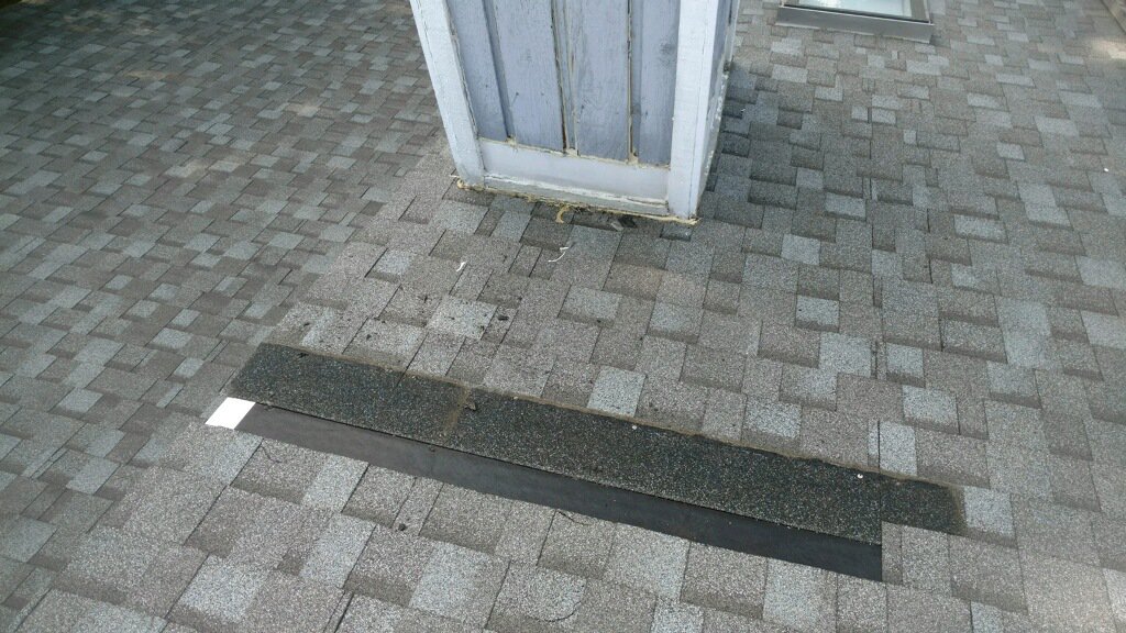 We are working on this roof repair job alcroofing.com