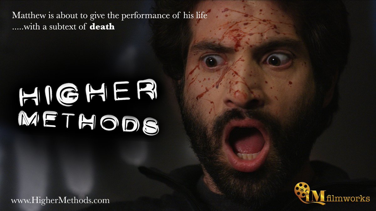 NathanSuher's tweet image. 4 days away! #HigherMethods official #movietrailer online release. June 30th 12:00PM EST #indiefilm #horror #feature HigherMethods.com