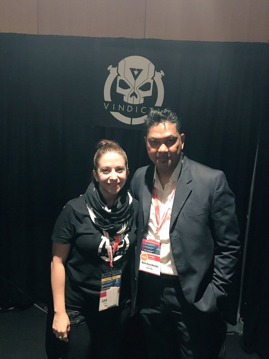 Vindictagame's tweet photo. When #SteamVR peeps meet in real life!! #VRConnect #VR #gamedev https://t.co/OsZH94lkWX