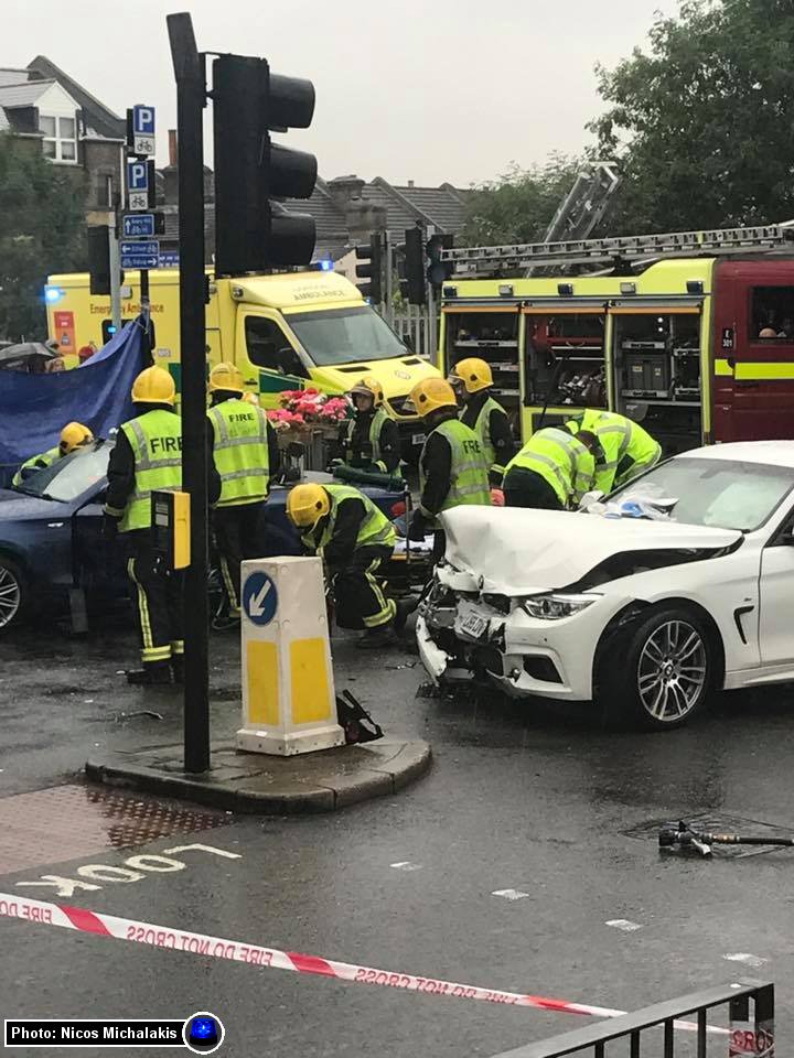 Kent 999s on Twitter "NEW ELTHAM update “Serious” crash between two