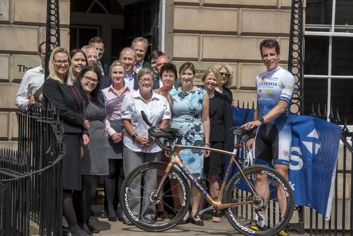 A huge thanks to the team @Thorntons_Law - in particular Alistair Laing &amp; Victoria McLaren for their support for #80days @Thorntons_Edin