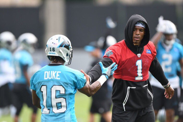AustinPDuke's tweet photo. It's been a lot of Cam Newton "leadership" talk...Ima undrafted rookie #ItsAlwaysLove🤘🏾#KeepPounding https://t.co/2QwDrrmsH8