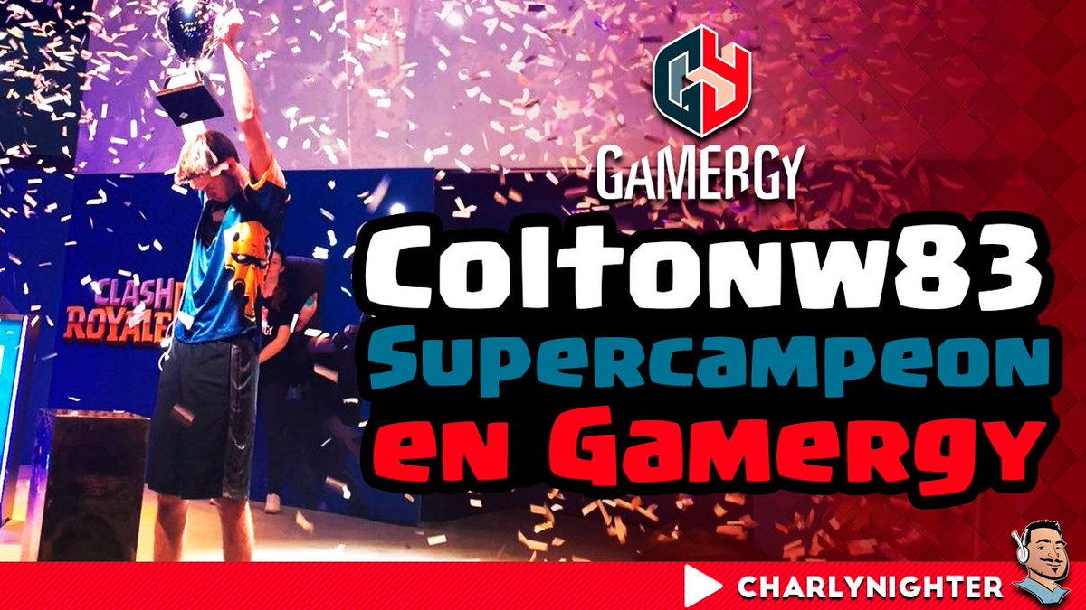 ‼️NUEVO VIDEO‼️

COMO GANAR LA GAMERGY MASTERS DE CLASH ROYALE ❓❓

‼️<a href="/colton_wall/">Coltonw83</a> TIENE LA RESPUESTA‼️

RT A TOPE‼️

youtube.com/watch?v=YWV5pR…