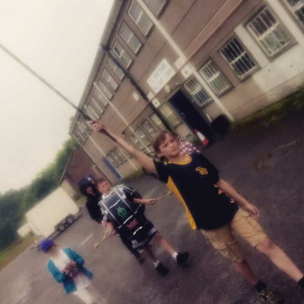 Band practice this evening. #drummajor #t.s.swiftsure #marchingband ift.tt/2tVp8MK