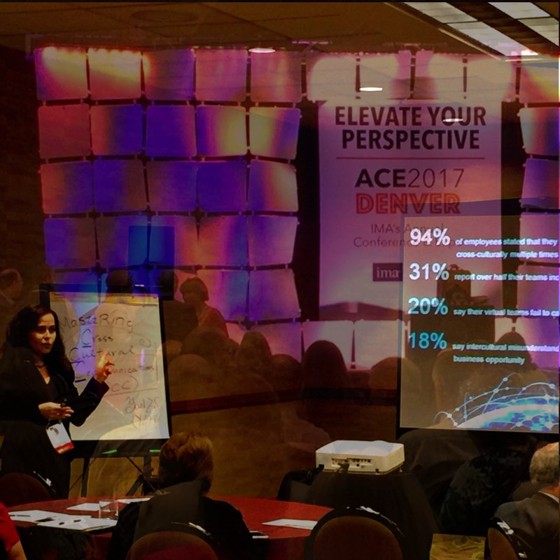 yaelzofi's tweet photo. Yael spoke at IMA's Annual Conference & Expo, giving tips on mastering cross-cultural communication. https://t.co/FsdwR0ph7y #IMA17ACE https://t.co/M9jYtEEndb