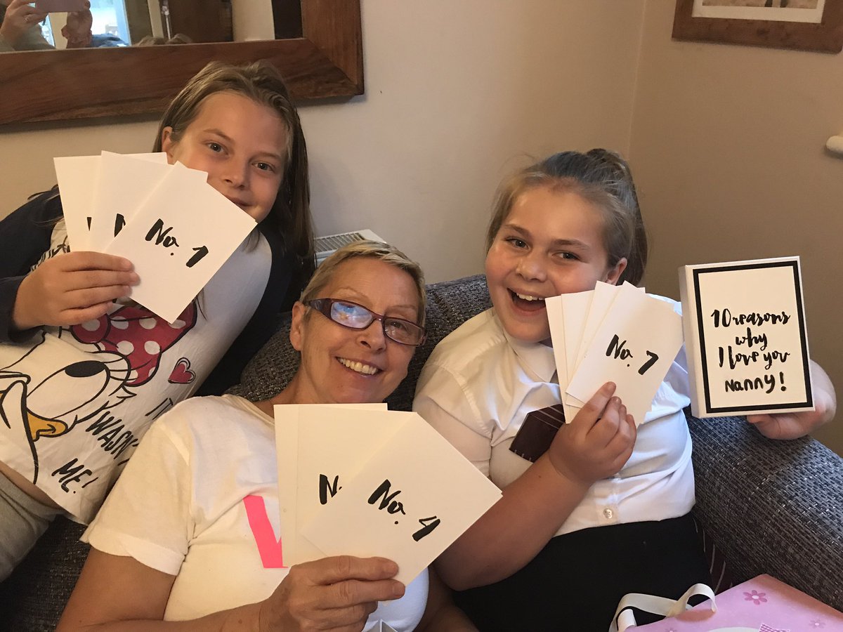 bethyboots79's tweet photo. @sarahbendrix what a perfect gift for nannys birthday 🎉#LiveShopLocal https://t.co/FhuQDJEAG1