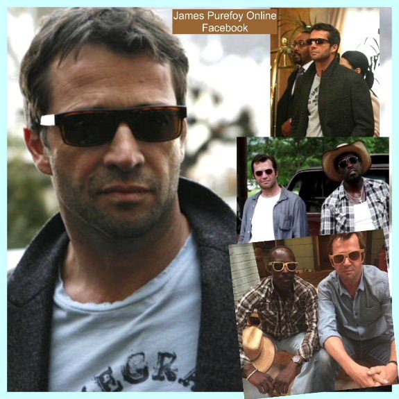 Oh Yeah! It's #NationalSunglassesDay and who can do it better than <a href="/JamesPurefoy/">James Purefoy 🇺🇦🇪🇺</a> and <a href="/BKBMG/">Michael K Williams</a> ?!! #HapandLeonard #ThePhilanthropist