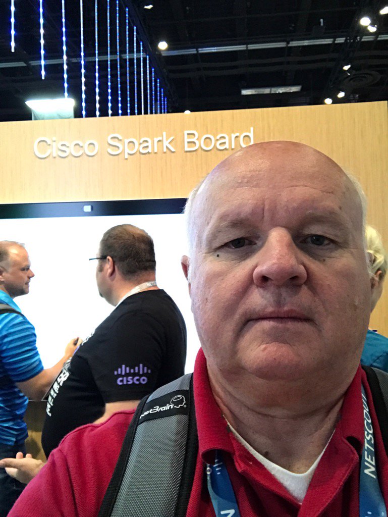 greenemj50's tweet photo. #CLUS #CiscoSparkBoard https://t.co/fv62B3TYLV