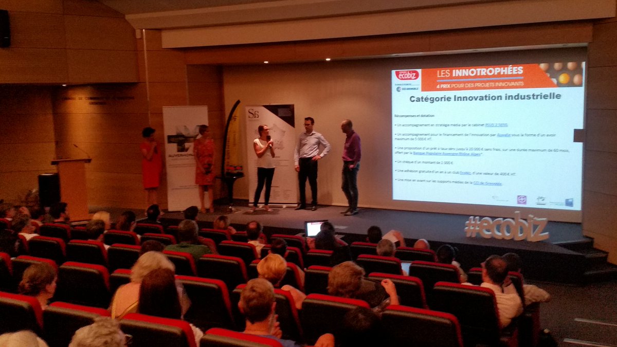 ccigrenoble's tweet photo. Bravo à #Creosens, lauréat de la catégorie #InnovationIndustrielle 
#Innotrophees2017 #EcobizInno https://t.co/51X7WLxPCm