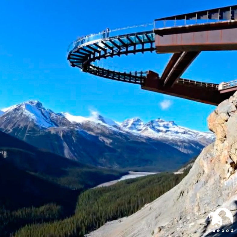 zeepodapp's tweet photo. ¿Scared of height? Most beautiful walks on the cloud. *Glacier Skywalk - Alberta *Skywalk X – Macau, china *SkyPoint Climb - Australia https://t.co/XaXYn8Cejr