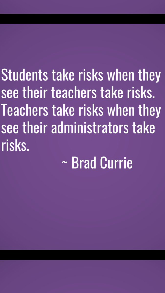MWallace_611's tweet photo. Taking risks is scary but our kids are worth taking the risk to be successful! https://t.co/CqScCZbtVA