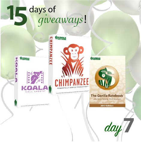 junglesoftware's tweet image. Day 7 of 15!! R/T this 2day 4chance 2win the Congo Bundle! ($297 value) + SAVE 15% on all! bit.ly/1bohgFl #filmmaking #filmschool