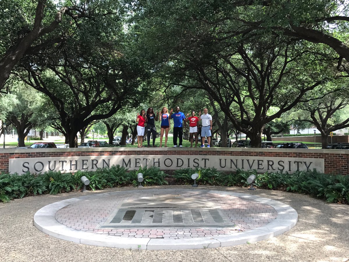 Marie_Olson43's tweet photo. So excited to announce my commitment to SMU to further my basketball and academic career!! Thanks to all who have supported me! #ponyup 💙❤️🐴 https://t.co/JBzyNlQ8QH