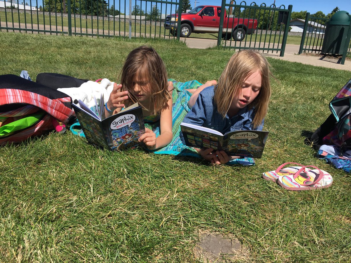 2LClass's tweet photo. @IREC1 we are at the #Blackfalds splash and pirate park and our kids still think #Reading is best! #litercy @WCPS72 https://t.co/C4ChwR4XXZ