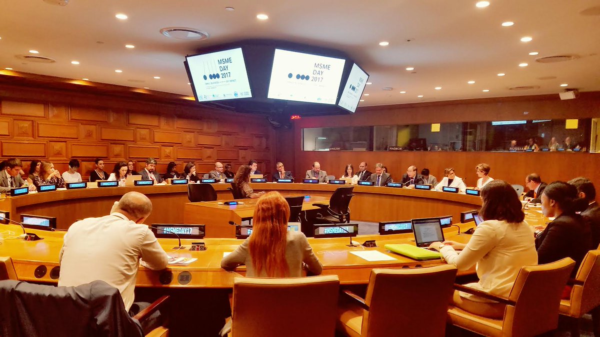 90% of businesses worldwide are Micro, Small and Medium Enterprises! Celebrations for the inaugural international <a href="/UN/">United Nations</a> #MSMEDay today: