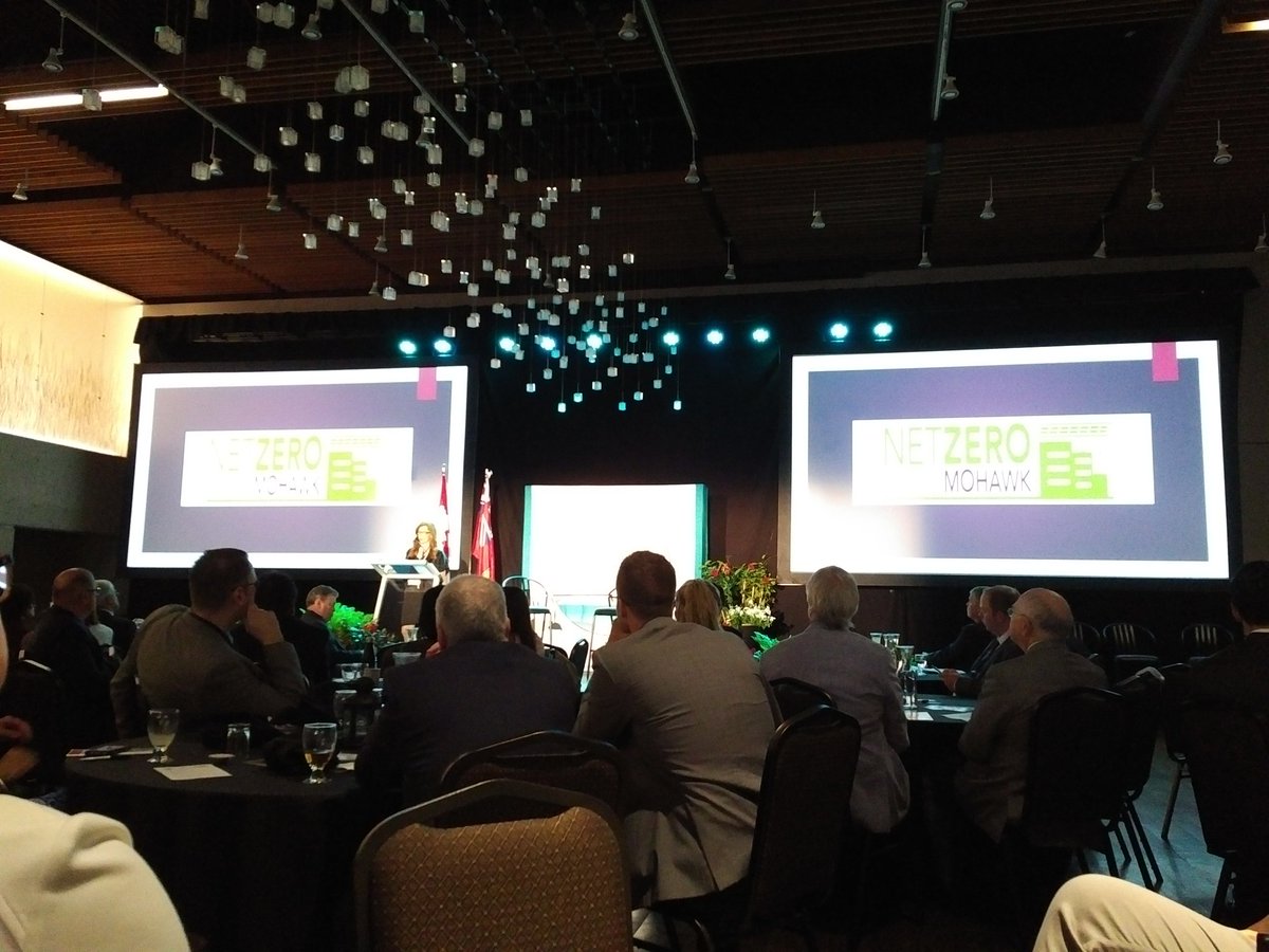 mcCallumSather's tweet photo. Congratulations @NetZeroMohawk great new branding and what great publicity today #bayareasummit https://t.co/jdbFJWbkKt