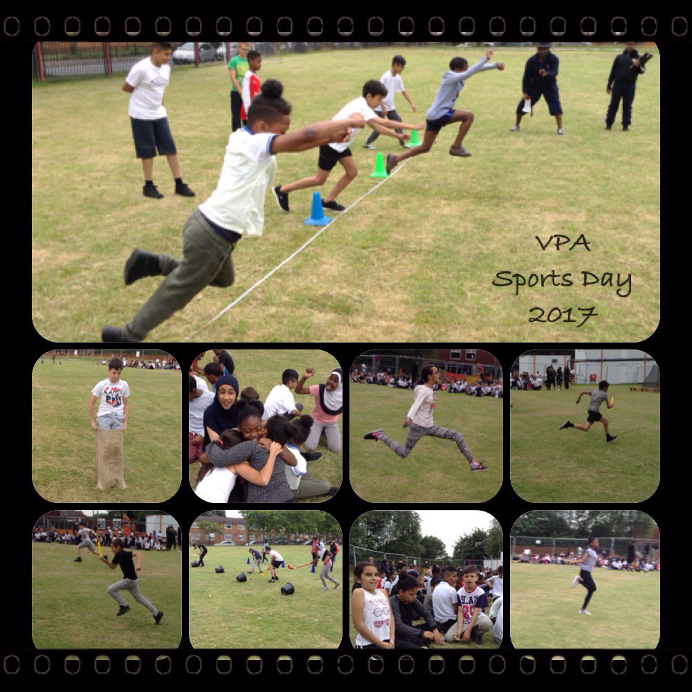 HuwEnglish's tweet photo. Thanks to @ron_blackwood for organising such a great sports day 2017 @VicParkAcademy 😀 https://t.co/Wqn2YK8oA9